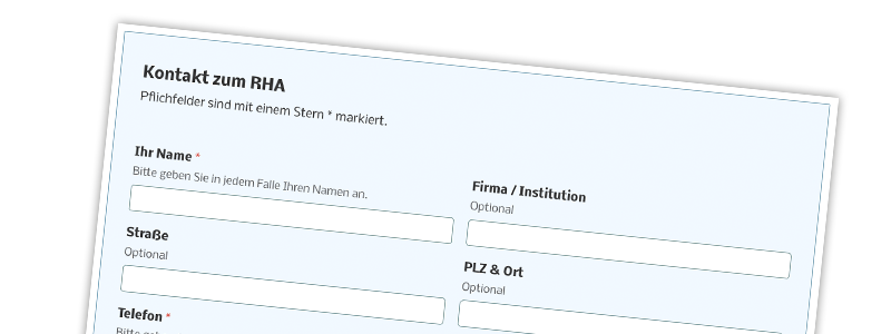 Kontaktformular